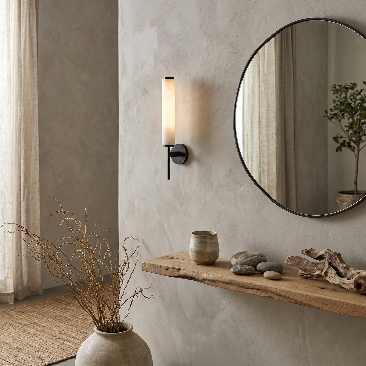 Neuma Alabaster Indoor Wall Light