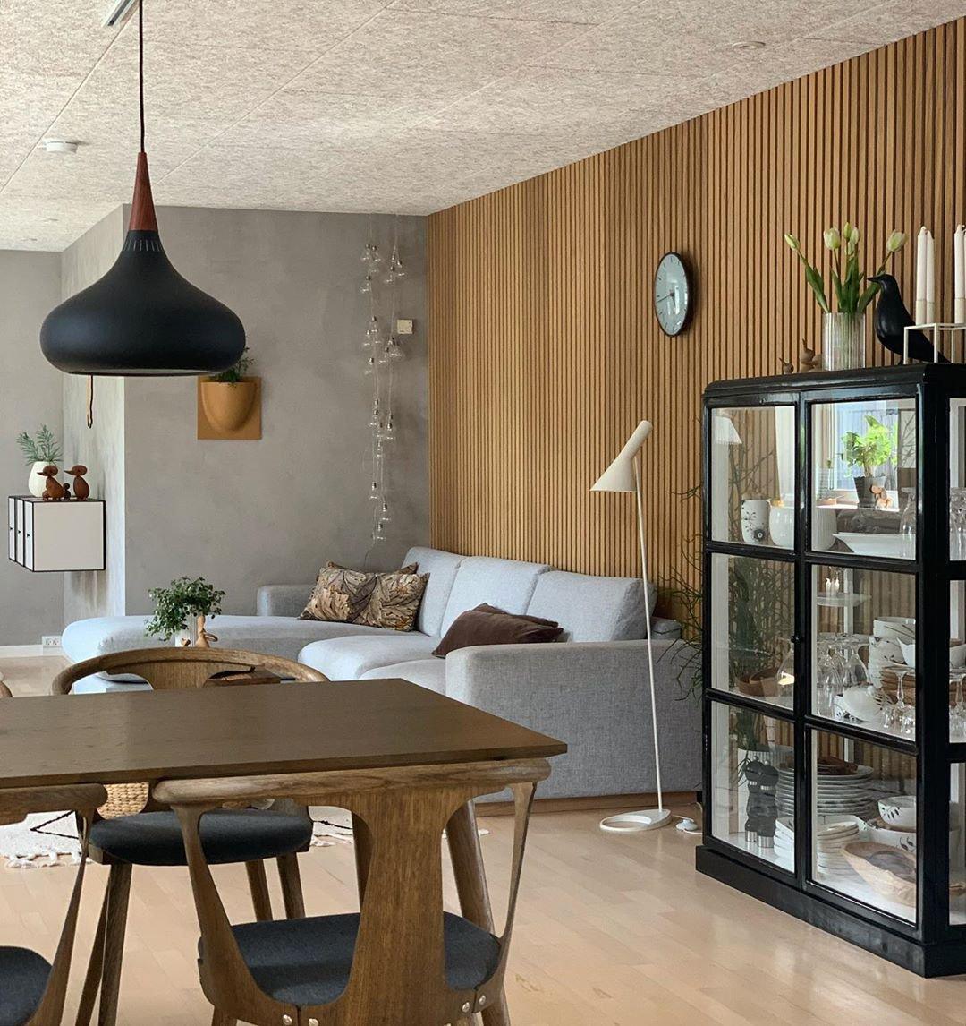 Aelorn Aluminum & Wood Industrial Pendant Light