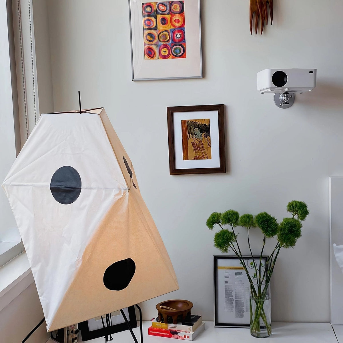 Sath Artistic Fabric Floor Lamp
