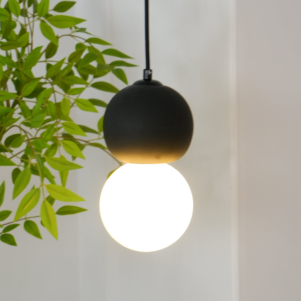 Joss Cement Minimalist Pendant Lamp