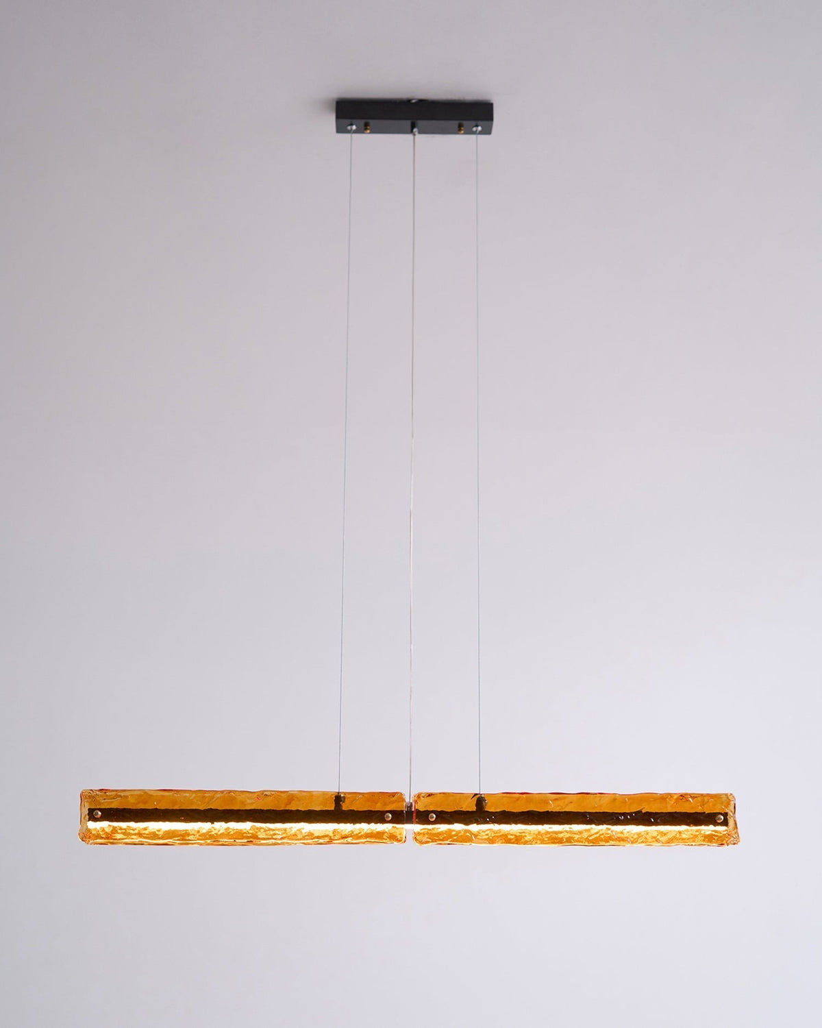 Avnorira Modern Minimalist Linear Island Glass Pendant Lamp