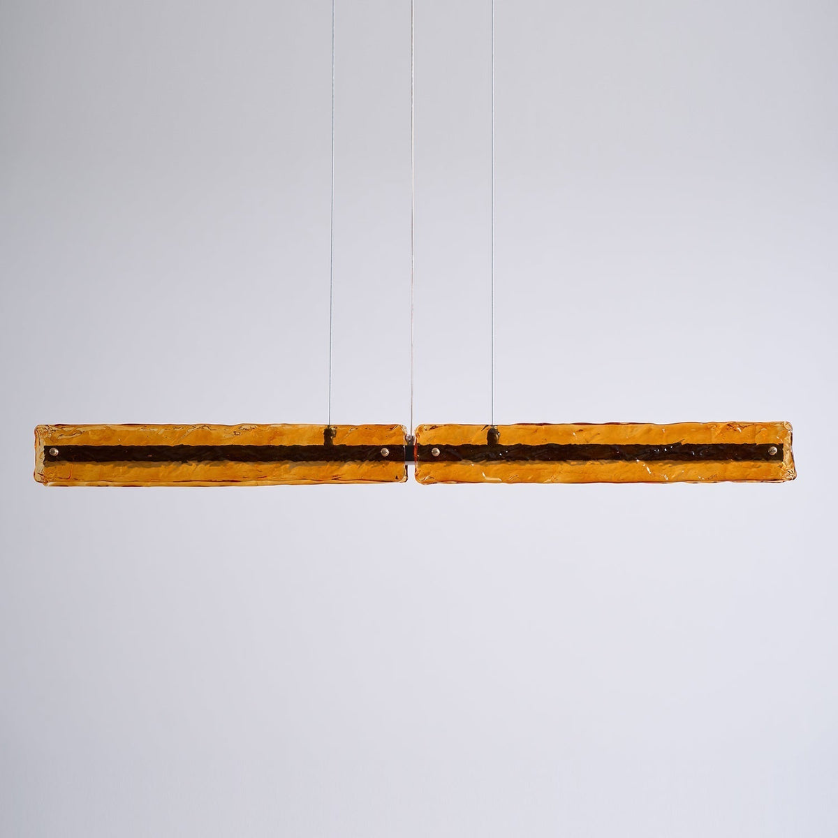 Avnorira Modern Minimalist Linear Island Glass Pendant Lamp
