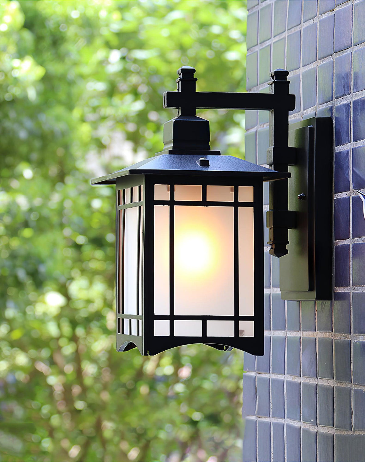 Lioruelle Elegance House Glass Outdoor Wall Light