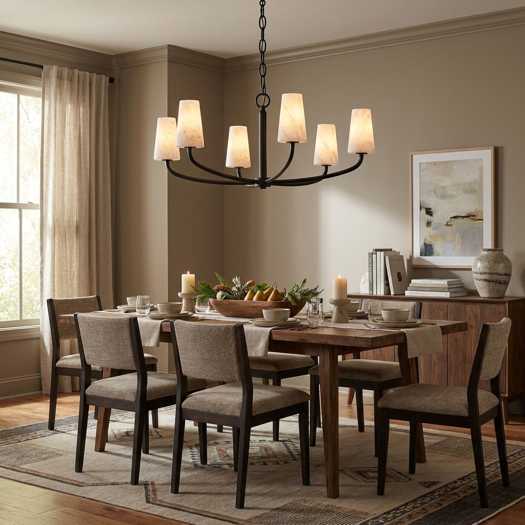 Norford Alabaster Chandelier
