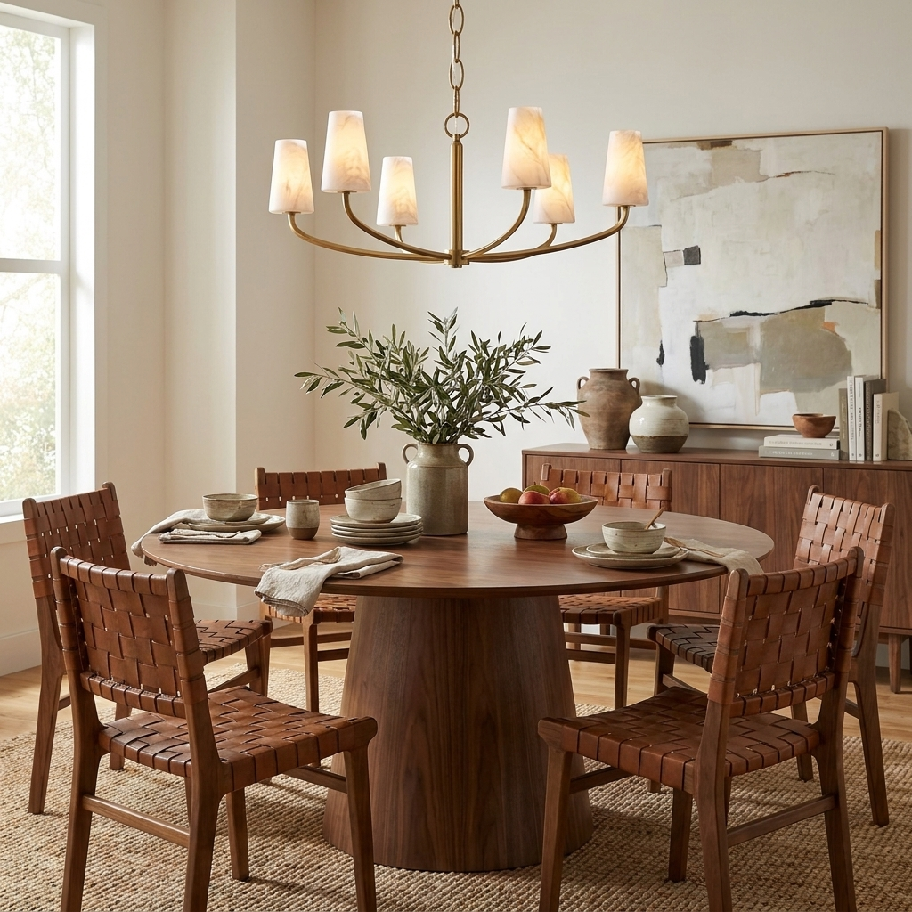 Norford Alabaster Chandelier