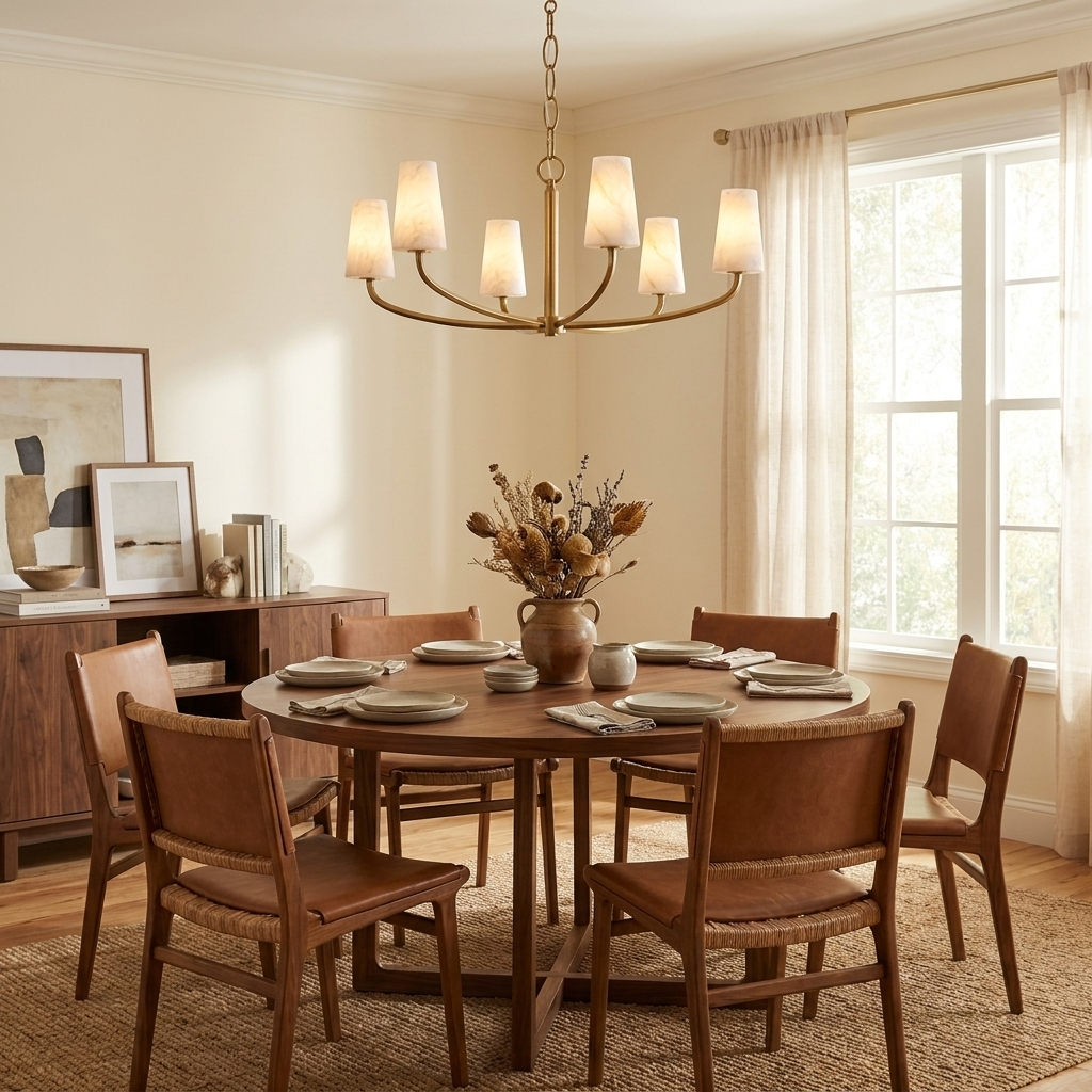 Norford Alabaster Chandelier