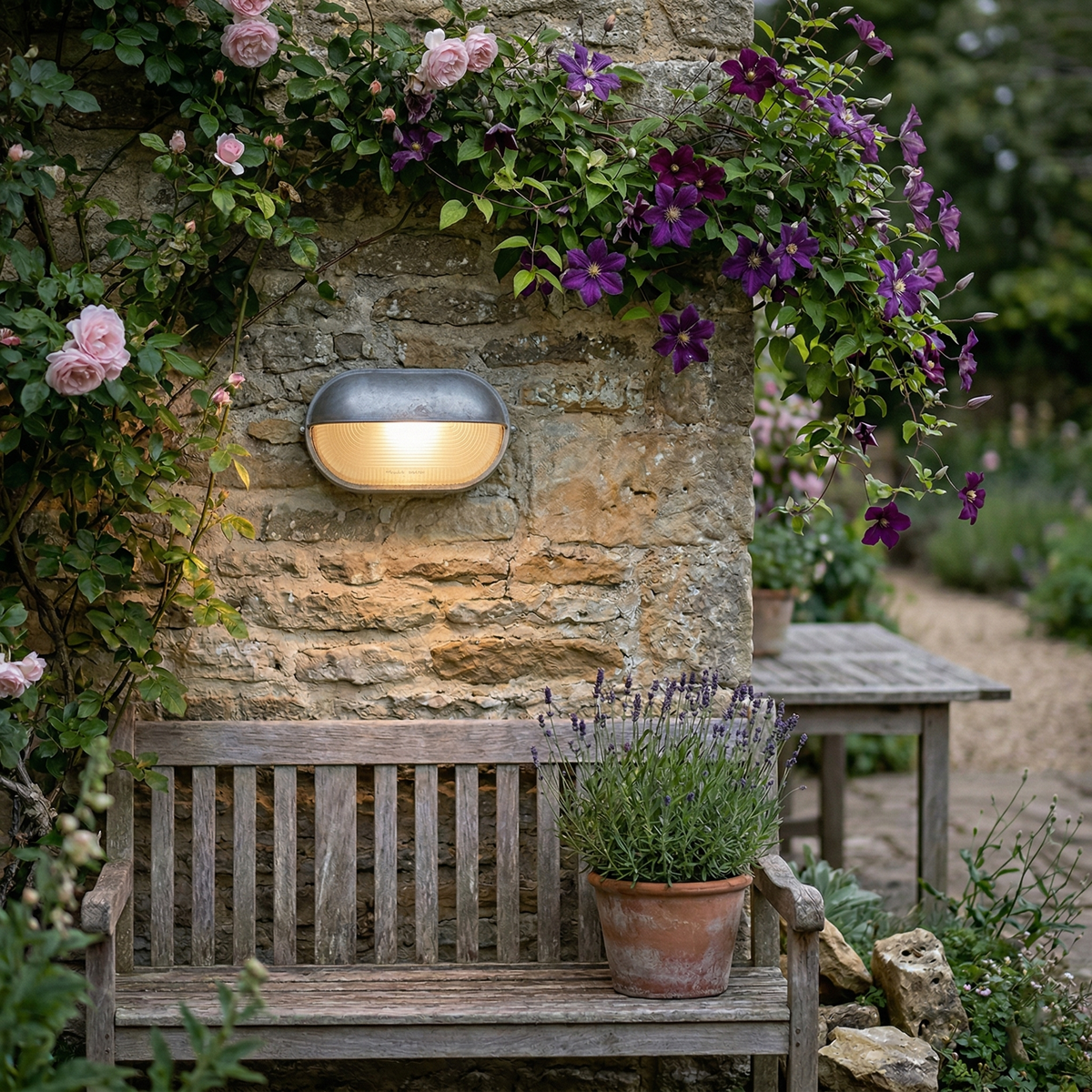 Goima Glass Outdoor Light