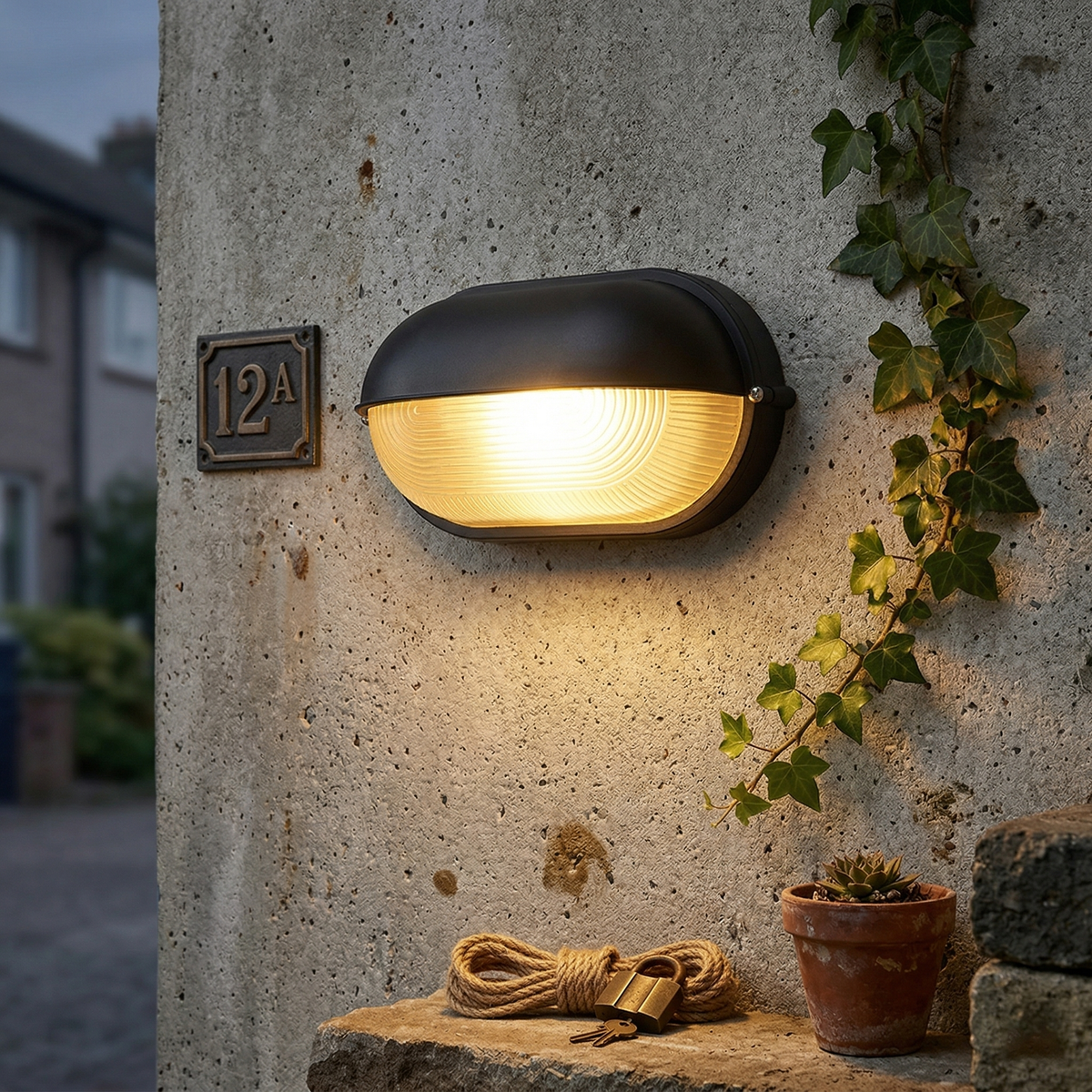 Goima Glass Outdoor Light