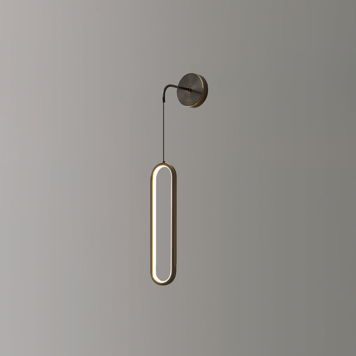 Solisenne Aven LED Brass Wall Lamp