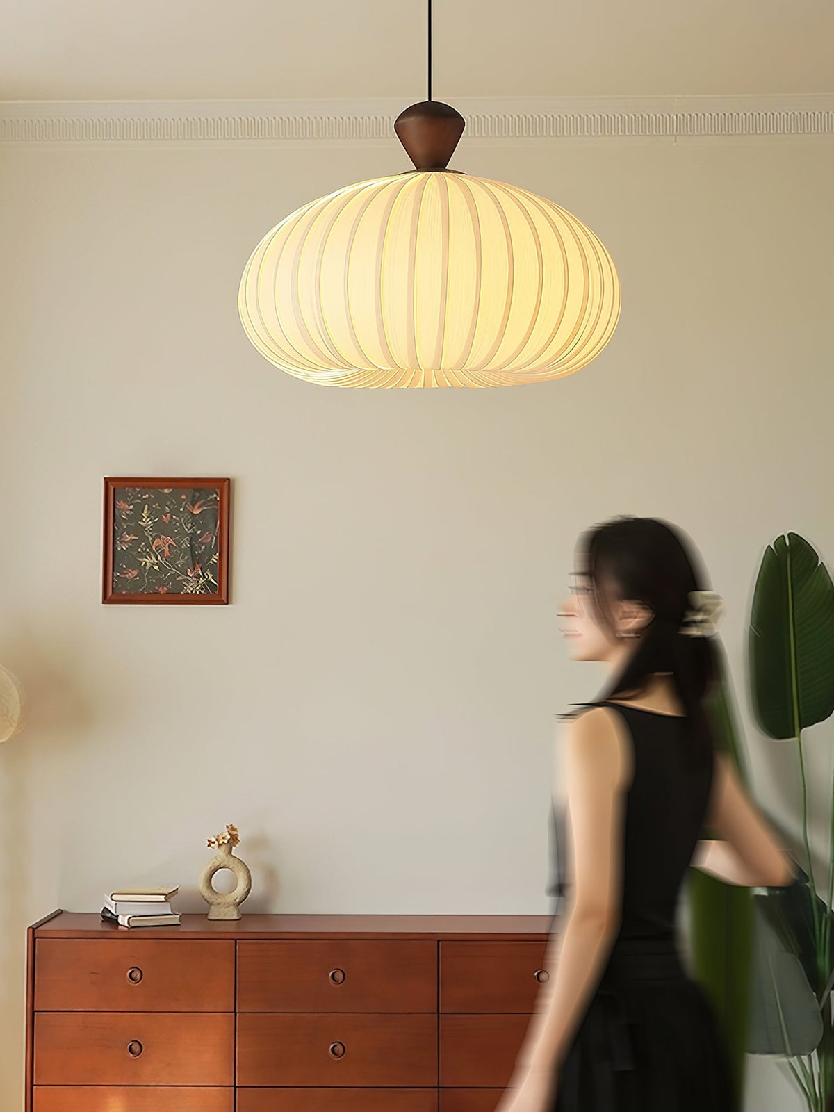 Evaryn Pleated Pendant Light