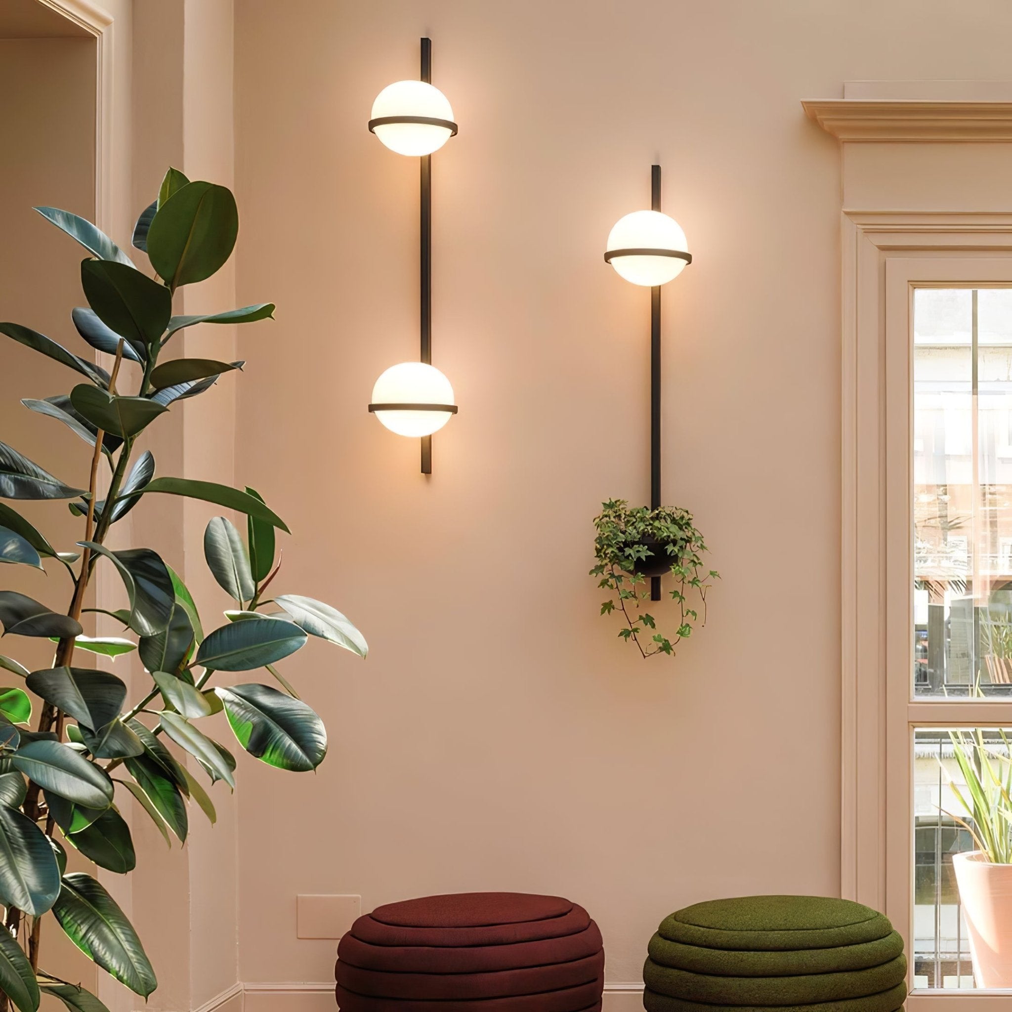 Suren Indoor Outdoor Wall Light