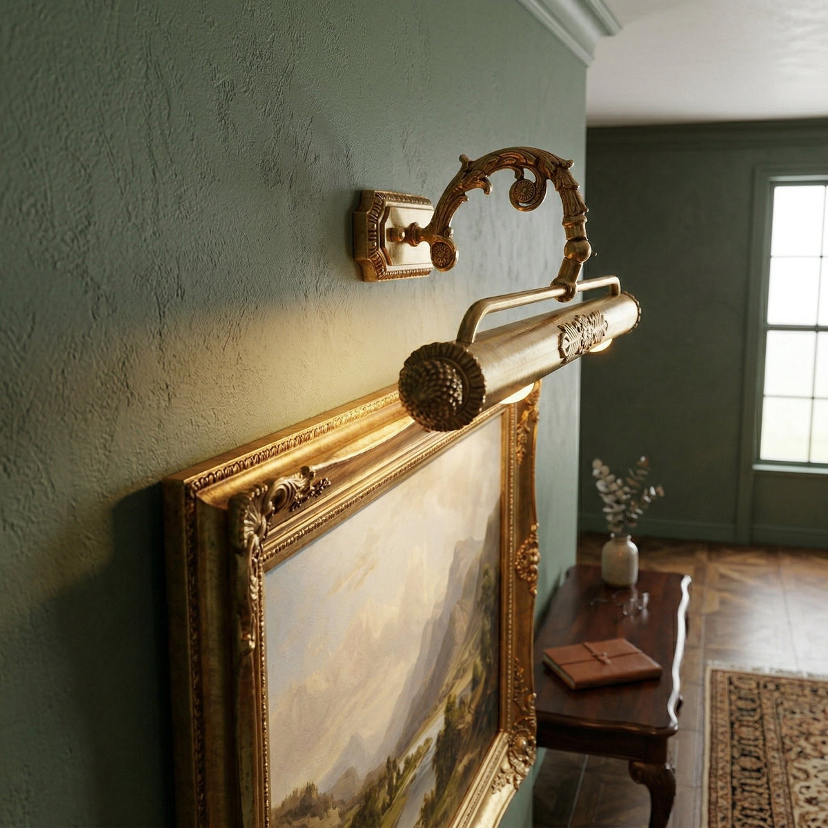 Emhan Brass Indoor Wall Light