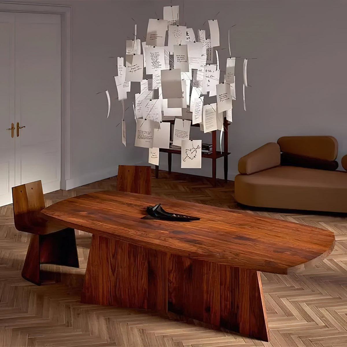Lunerira Chandelier Paper Customizable Creative