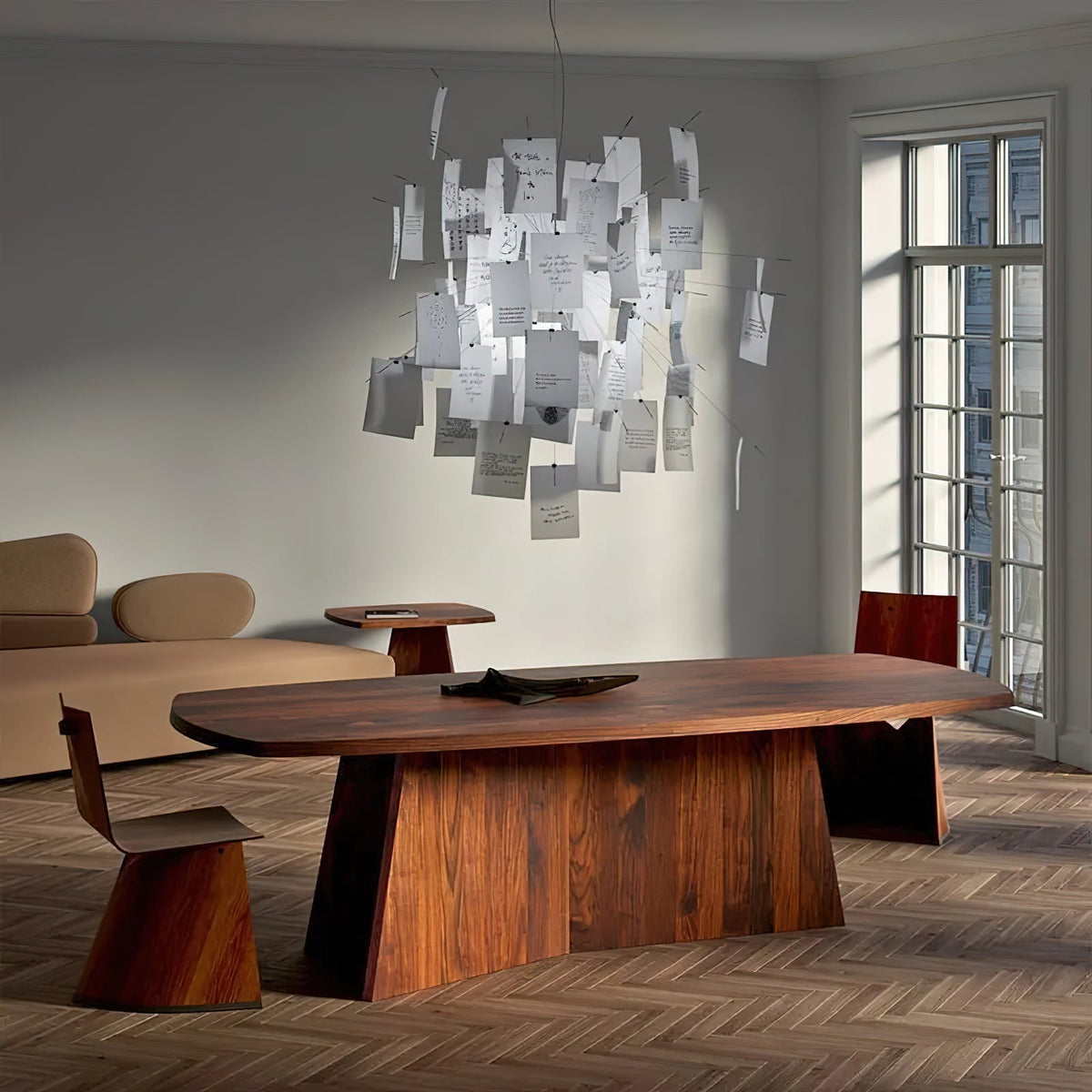 Luninena Paper Chandelier