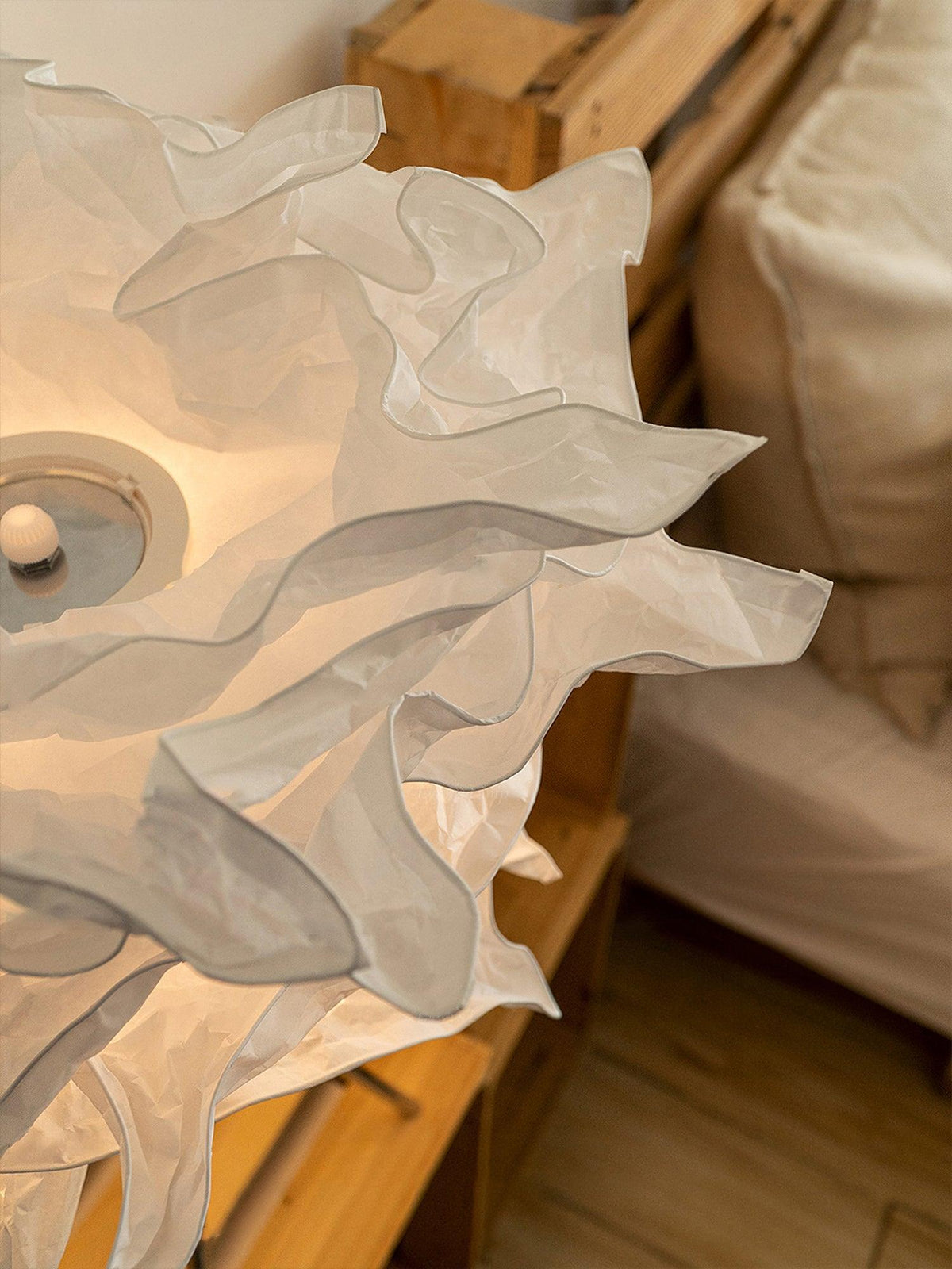 peony Modern Paper Table Lamp