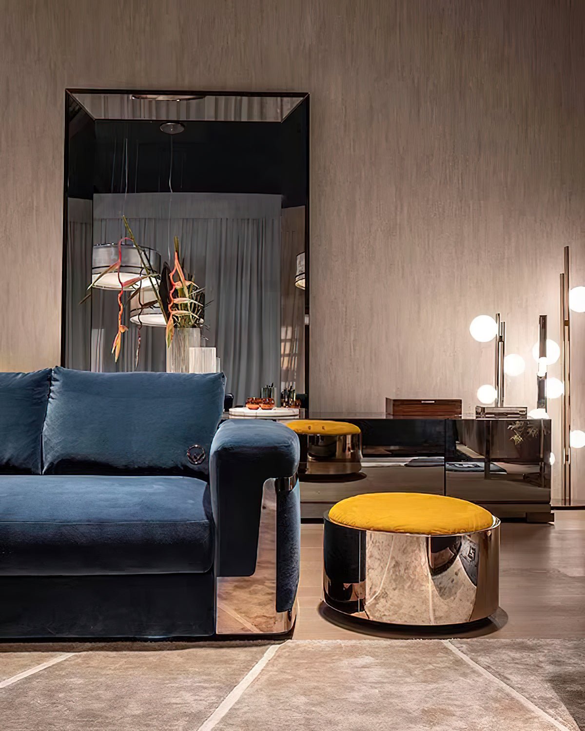 Luma Contemporary Glass Table Lamp
