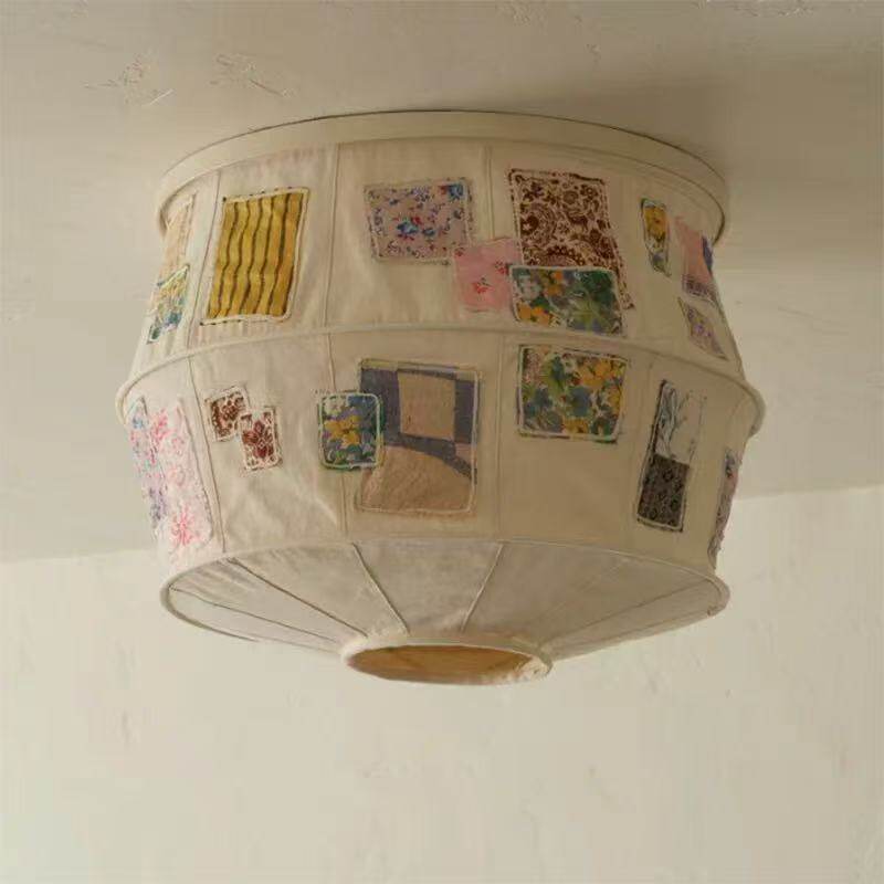 Eulalie Patchwork Quilt Ceiling Light
