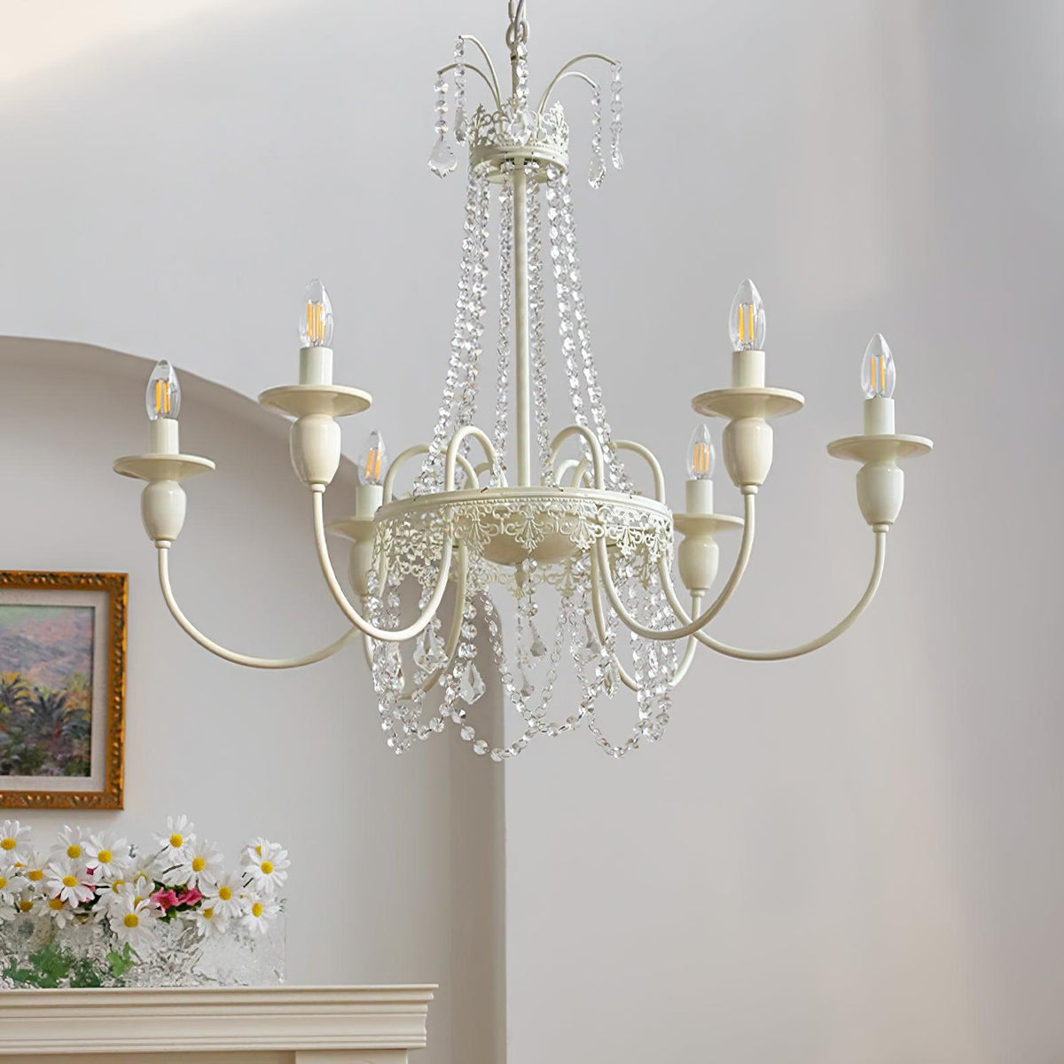 Elyalaria Chandelier Crystal Tassels