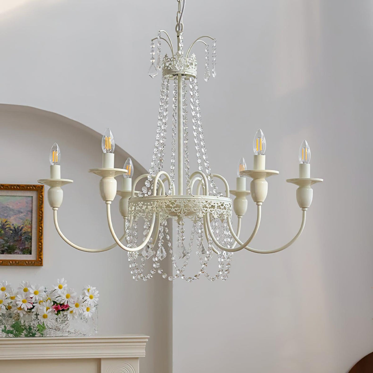 Elyalaria Chandelier Crystal Tassels