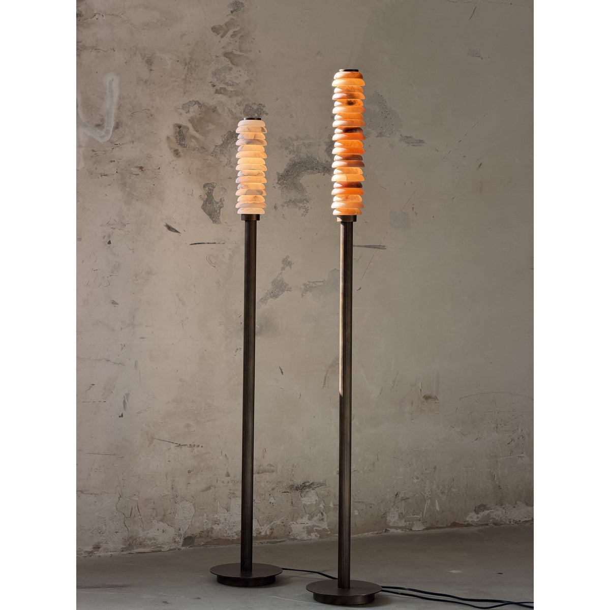 Eiroiella Alabaster Floor Lamp