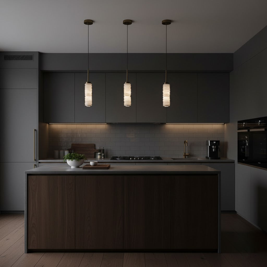 Eirisiella Alabaster Pendant Lamp