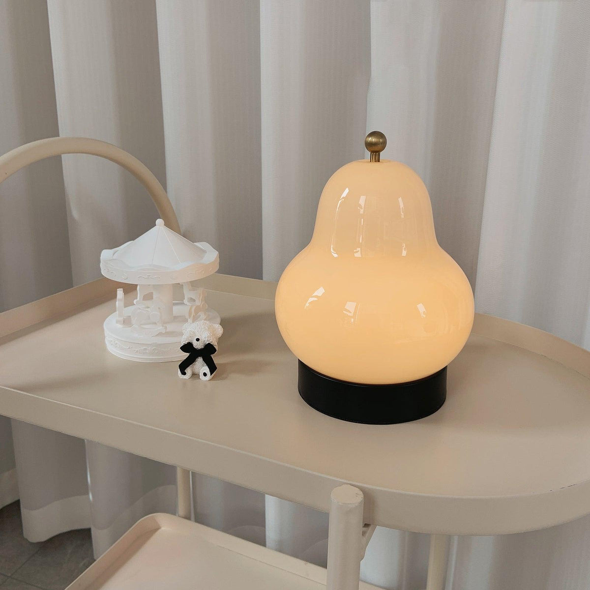 Lumaic Glass Whimsical Table Lamp