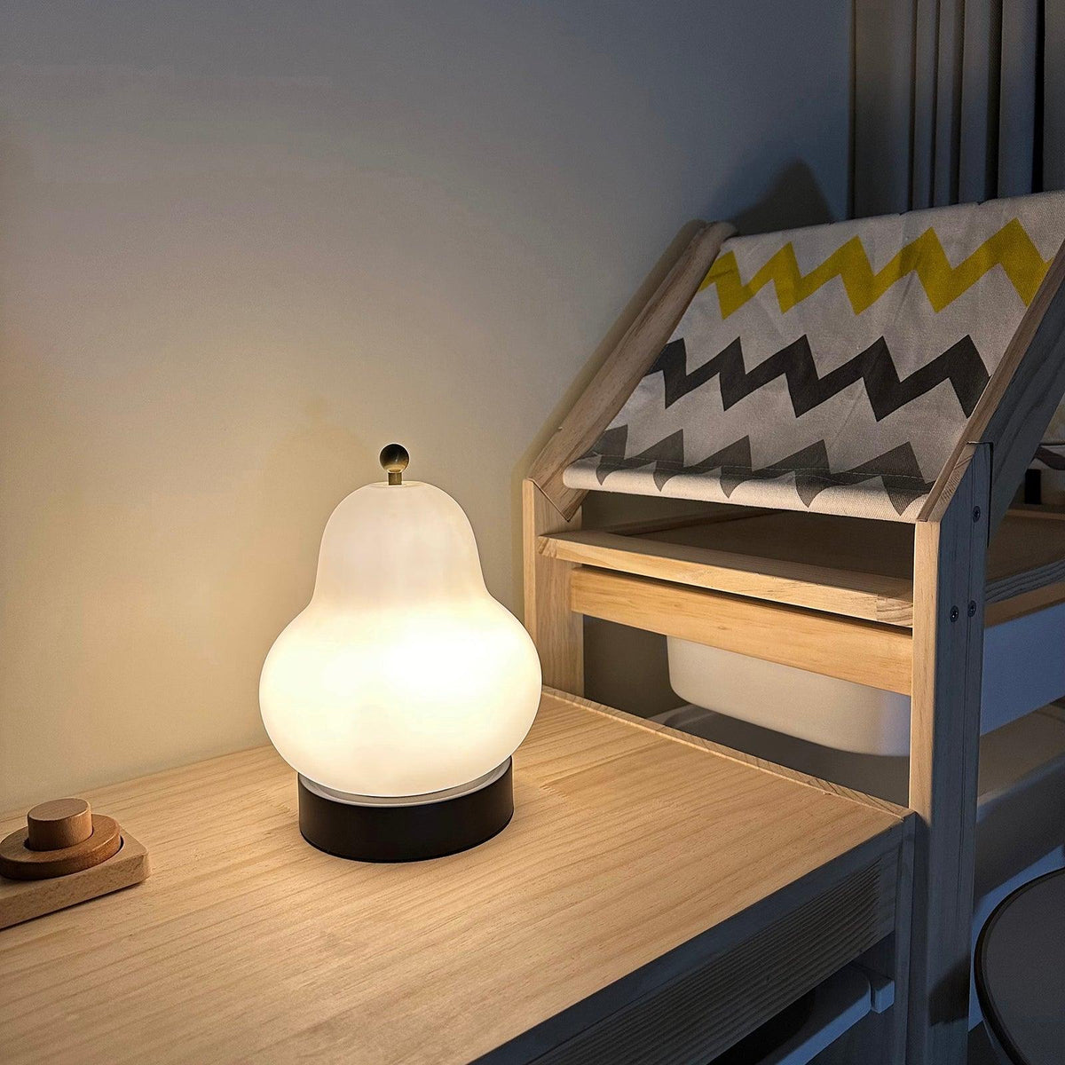 Lumaic Glass Whimsical Table Lamp