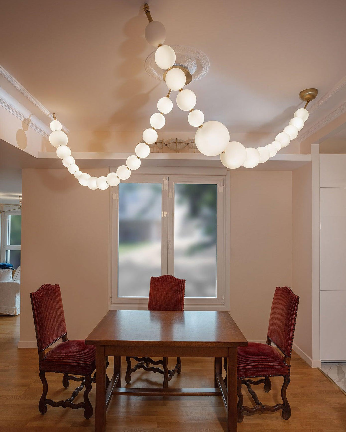 Kanell Brass Sputnik Chandelier
