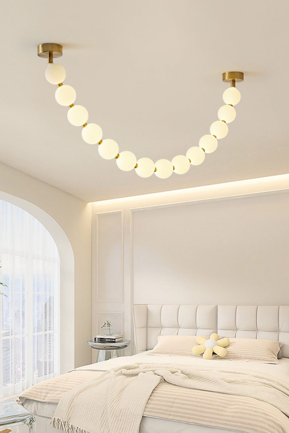 Kanell Brass Sputnik Chandelier