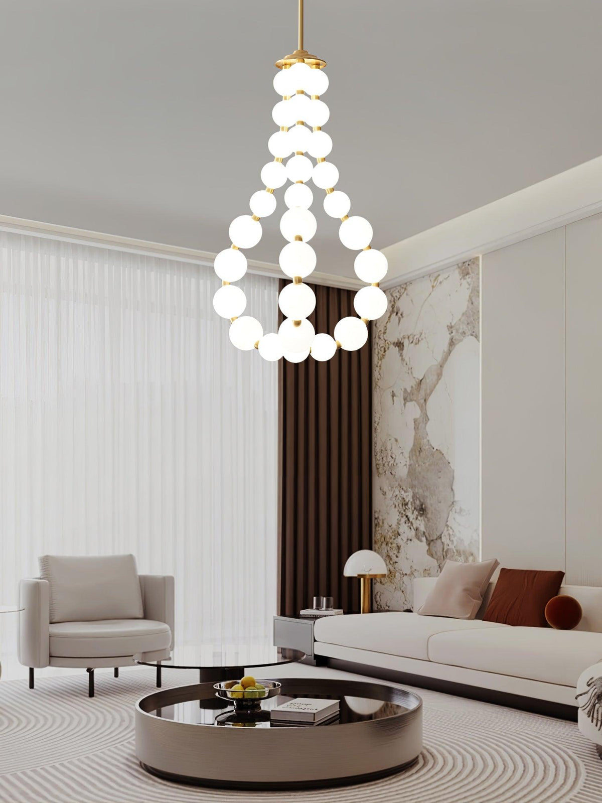 Gem Modern Acrylic Chandelier