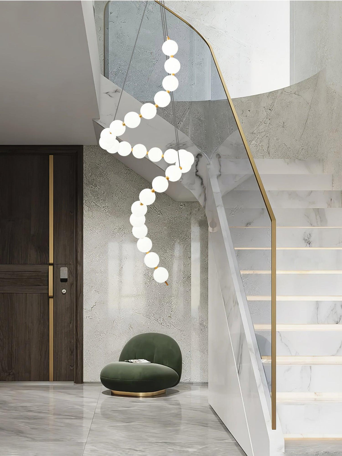 Gem Modern Acrylic Chandelier