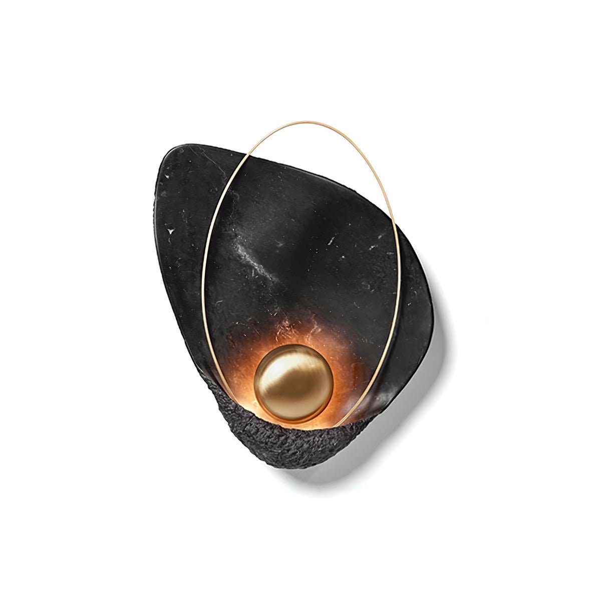 Vethaora Premium Nordic Art Pearl Resin Wall Lamp