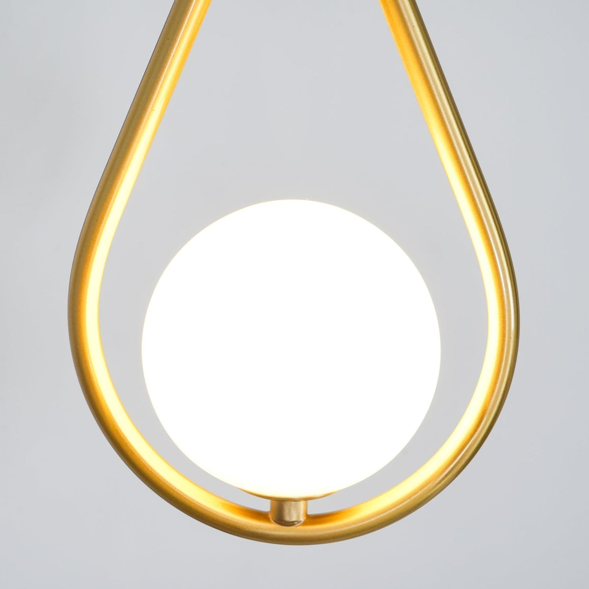 Droplet Modern Brass Pendant Light