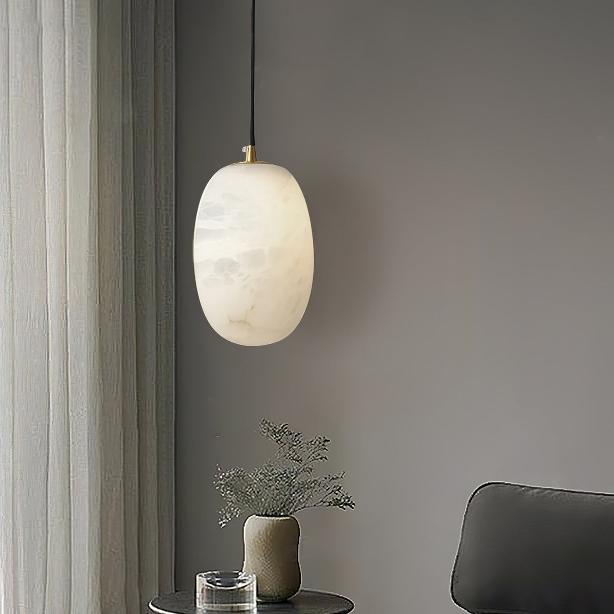 Luxor Alabaster Pendant Light