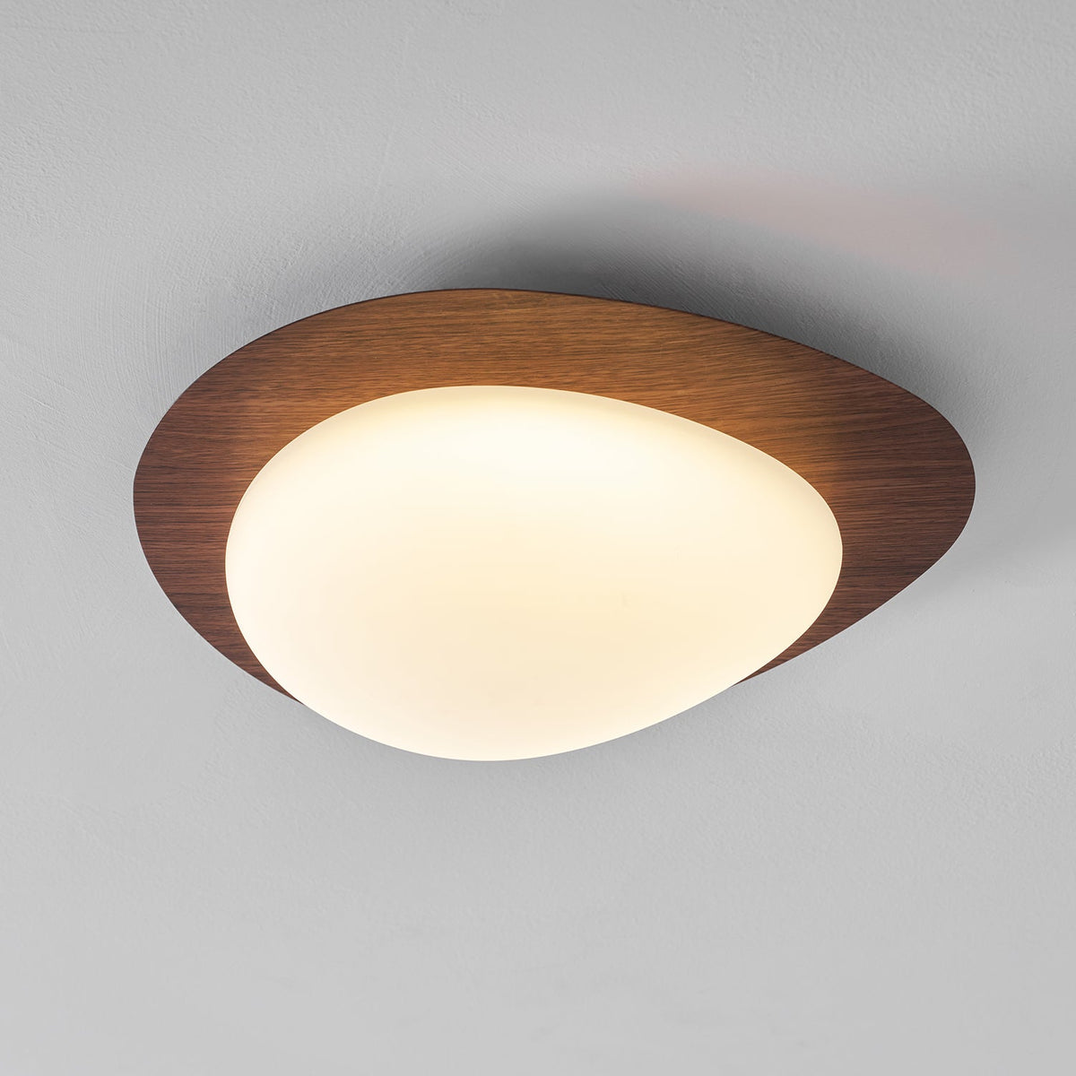 Jonoa Pebble Metal Flush Mount Ceiling Light