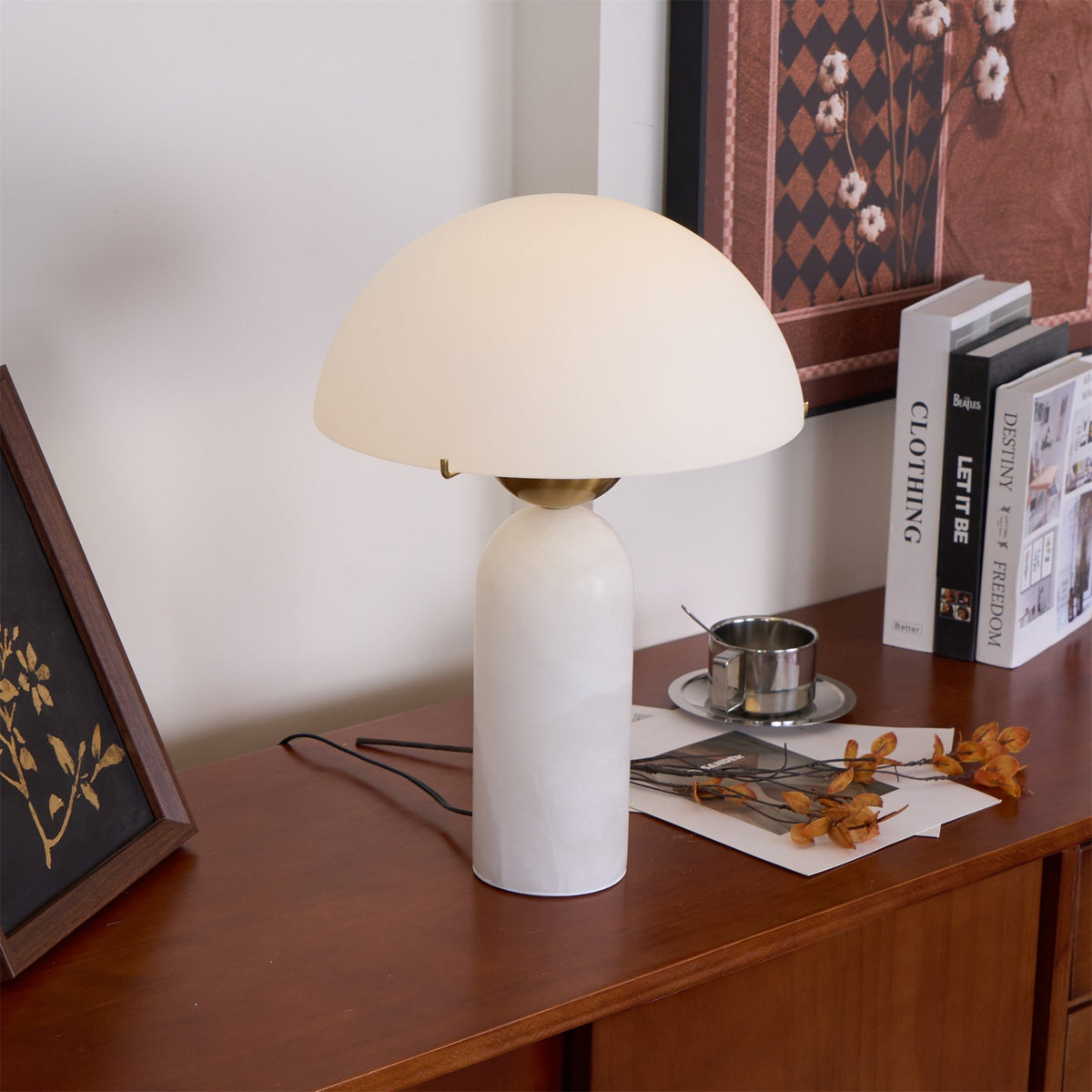 Veviniel Alabaster Table Lamp