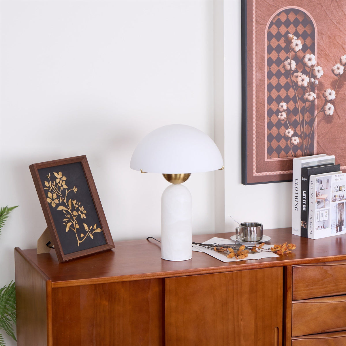 Veviniel Alabaster Table Lamp