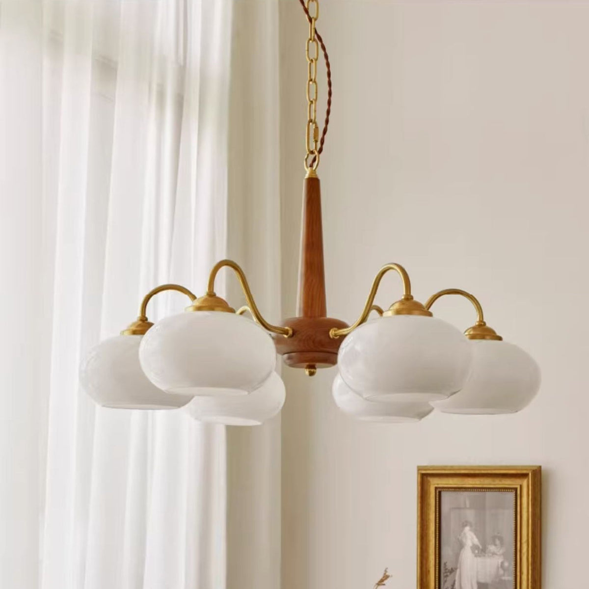 Waian Persimmon Chandelier