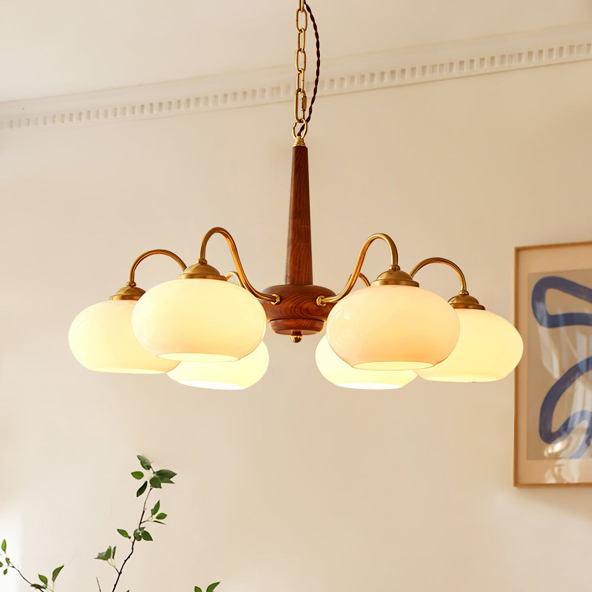 Waian Persimmon Chandelier