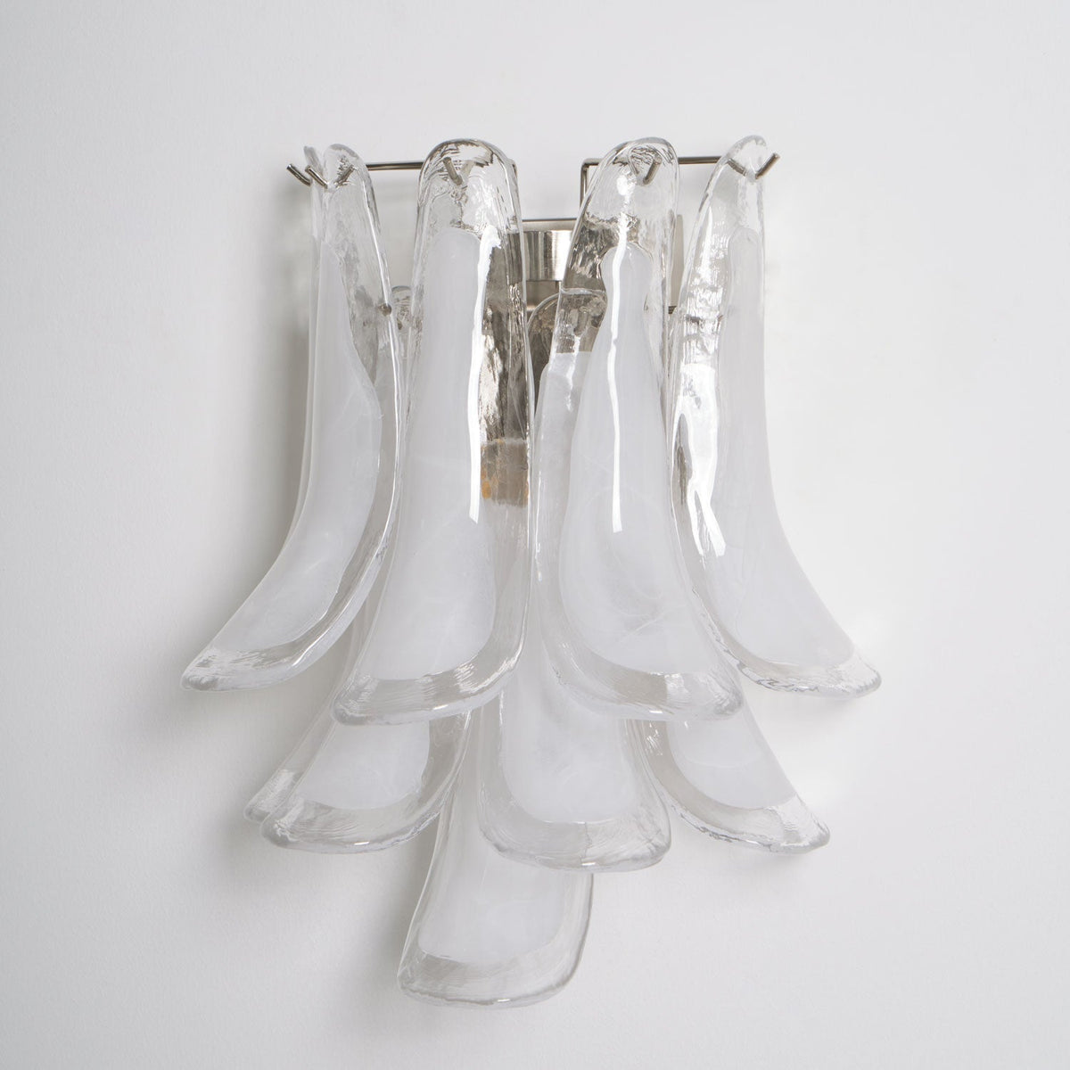 Eiraira Wall Light Petal Shaped Glass Vintage Artistic