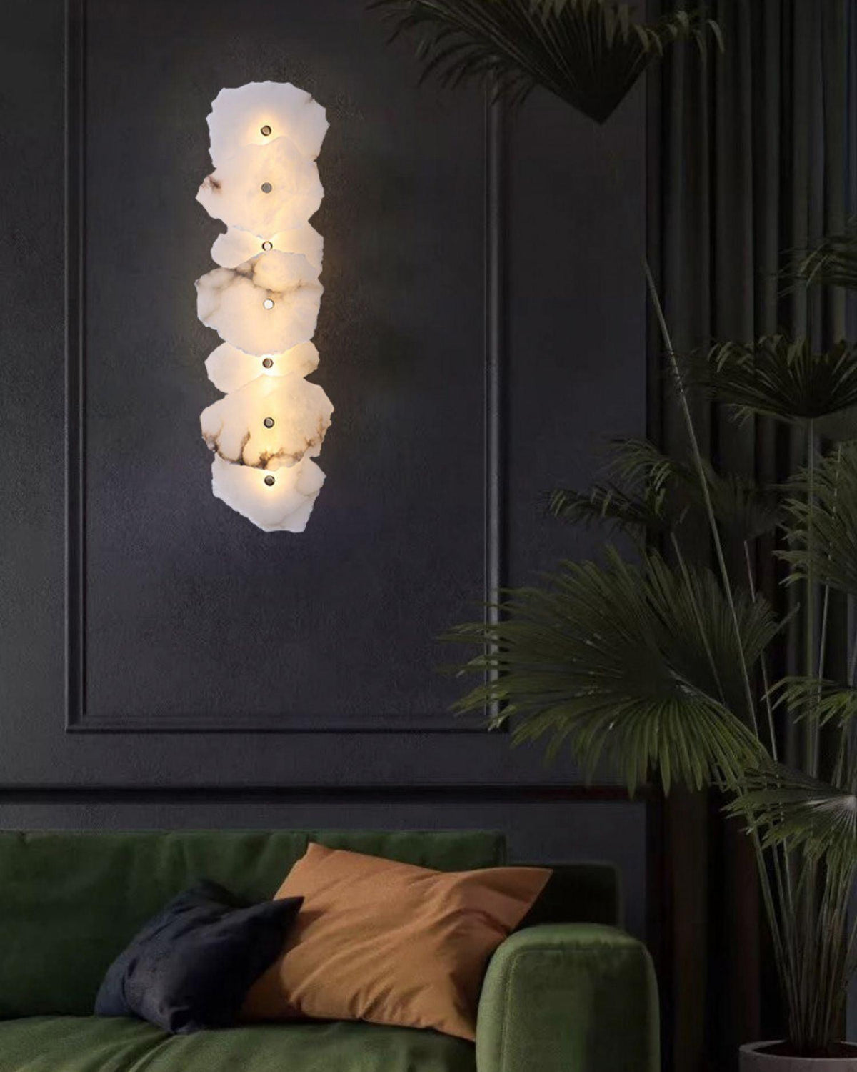 Kokai Alabaster Indoor Wall Light