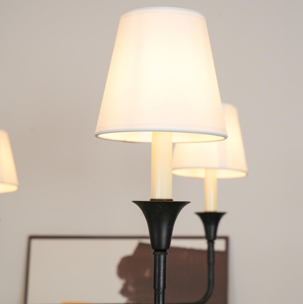 Arthaila Vintage Industrial Grande Fabric Chandelier