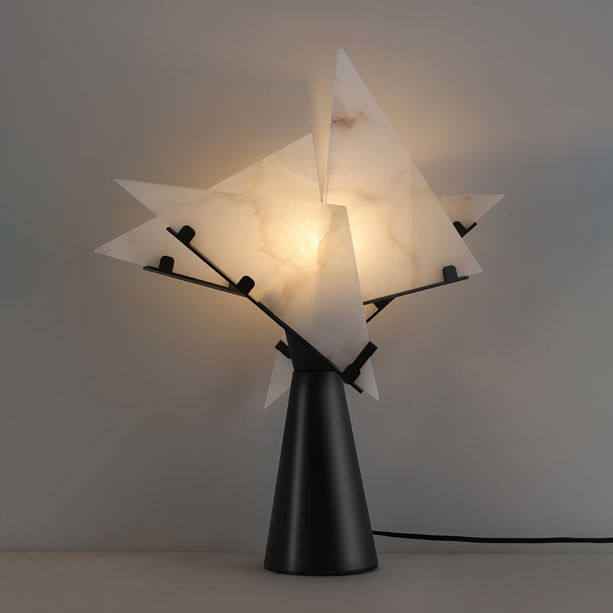 Aursilion Star Alabaster Table Lamp