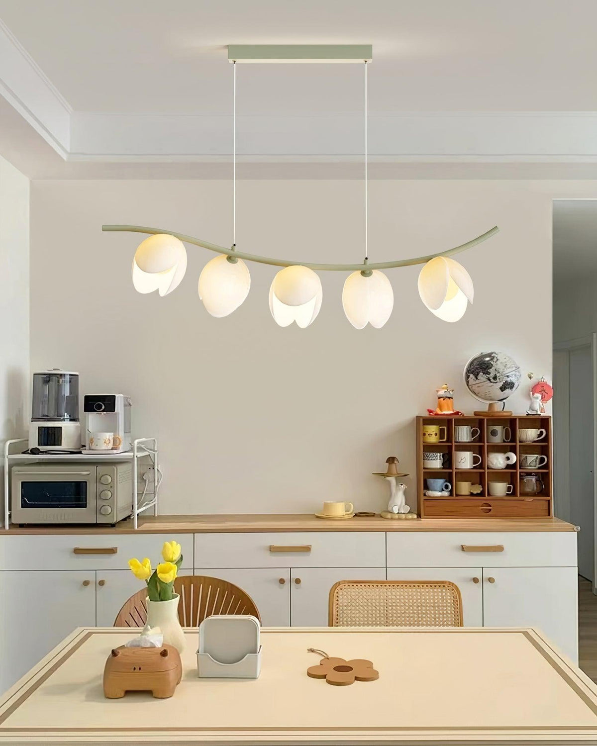 Pistachio Elegance Nordic Art Pendant Lamp