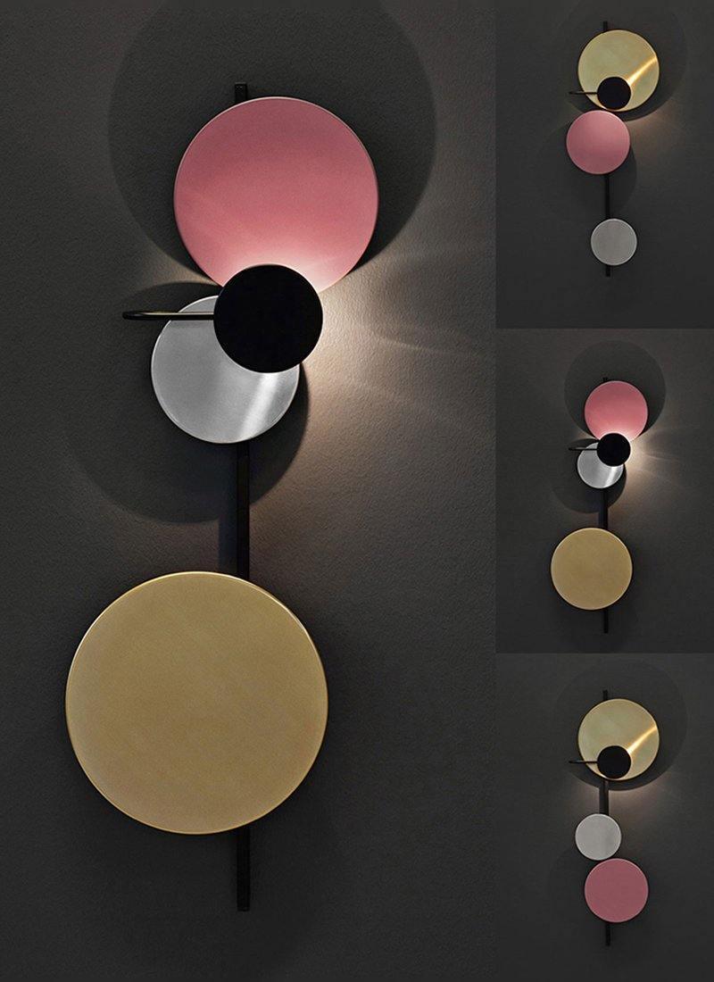 Jillian Modern Minimalist Plug-in Wall Lamp
