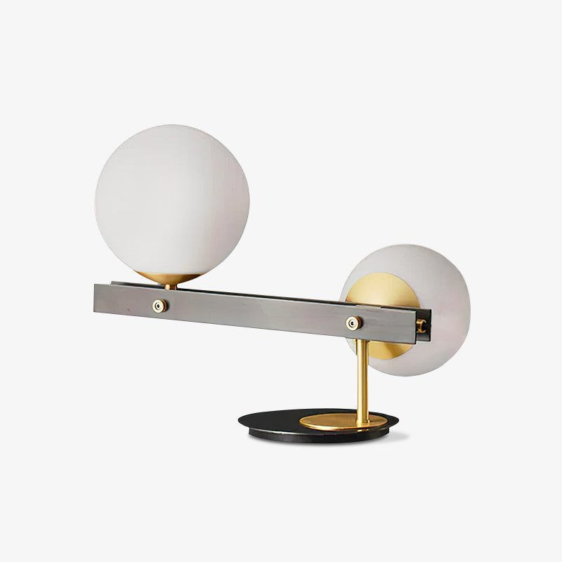 Veloella Contemporary Glass Table Lamp
