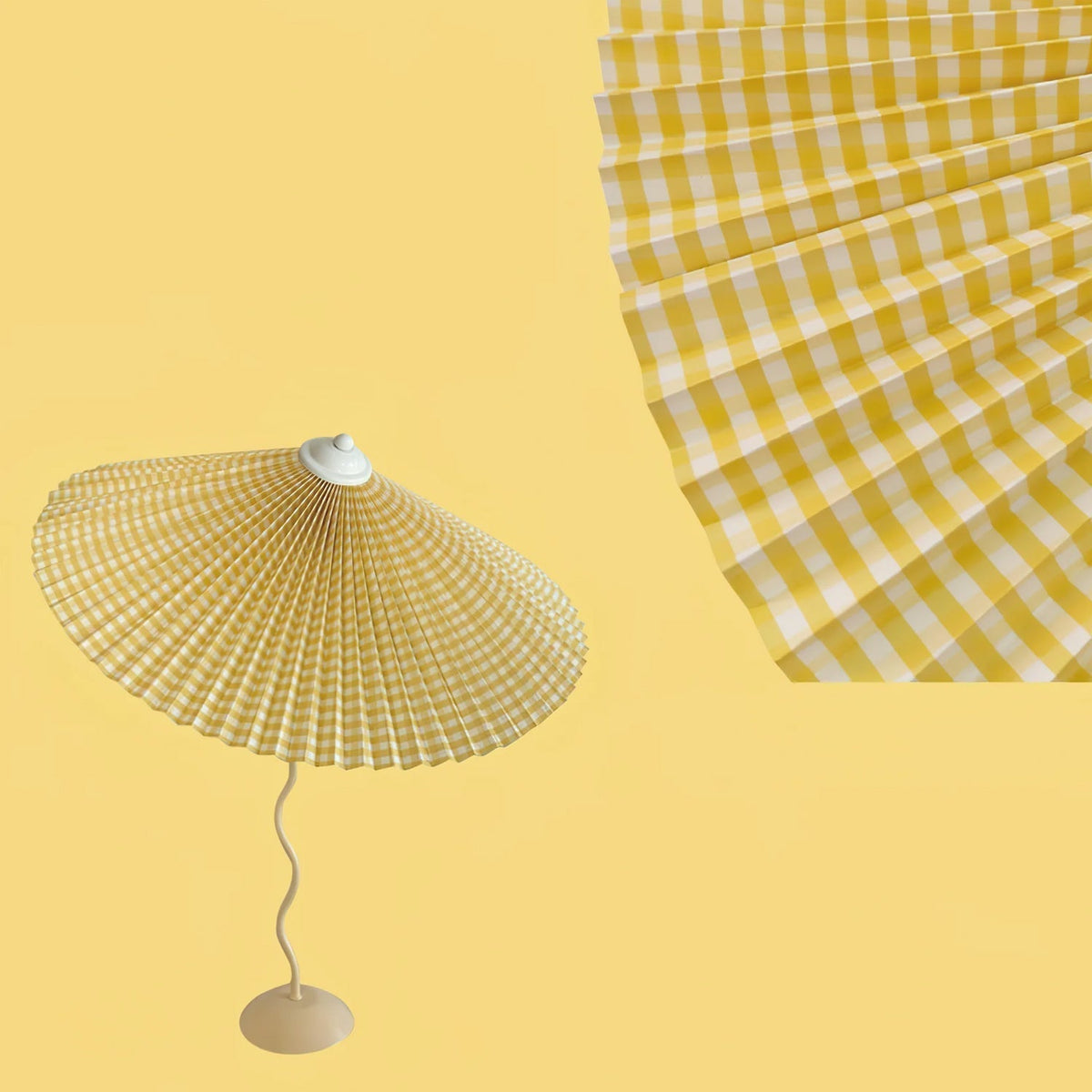 Krenis Fabric Artistic Table Lamp