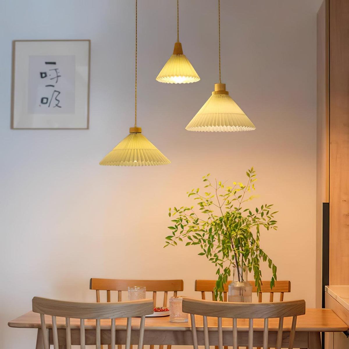 Enon Wooden Pendant Light