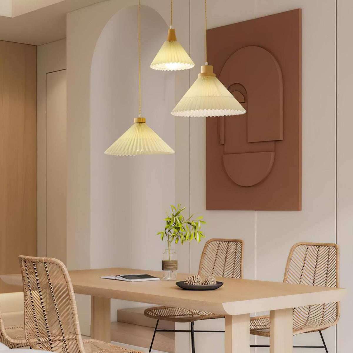 Enon Wooden Pendant Light