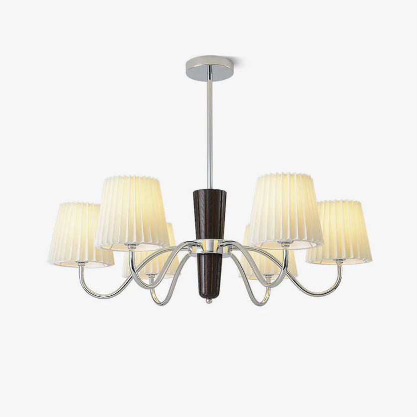 Lininaine Chandelier Pleated Fabric Classic